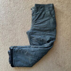 Columbia Snow Pants Mens 2XL Omni Tech Snowboard Winter Straight Leg Ankle Zip